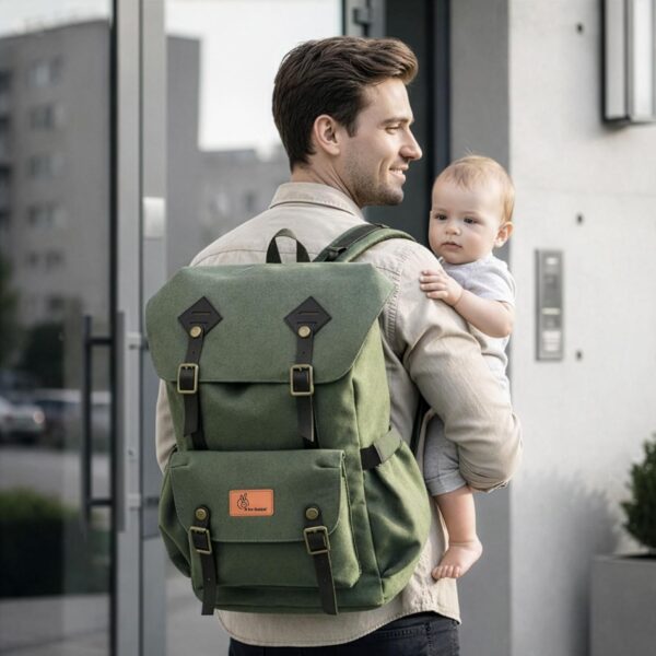 R for Rabbit Caramello Sportz Diaper Bags for Mother, Multipurpose & Large Capacity Stylish Maternity Diaper Backpack for Mom