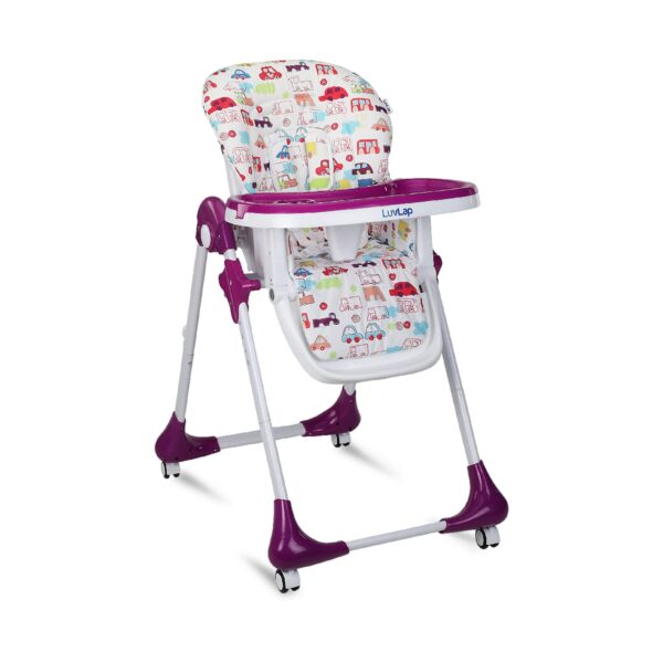 LuvLap Royal High Chair for Baby, EN 71 Certified, 3 Position Recline, Baby Feeding Chair with 7 Level Height Adjustment, Adjustable Footrest, 6 Months