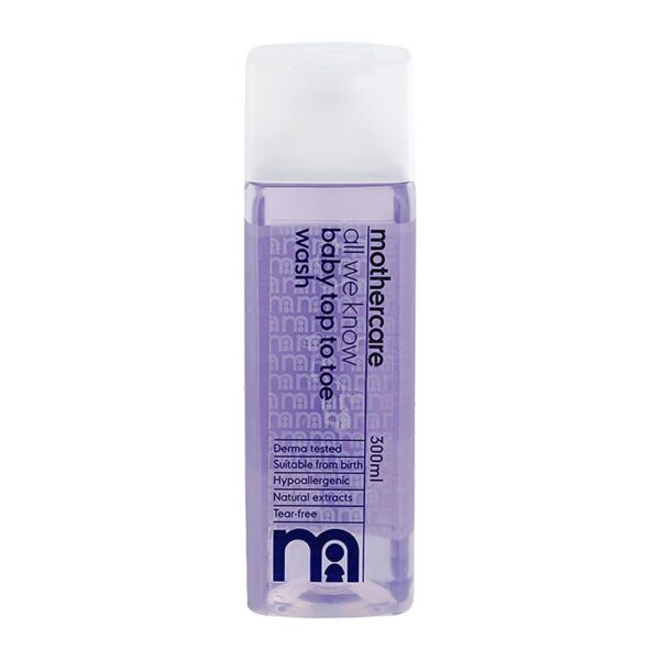 Mothercare Baby Body Wash Hypoallergenic Tear - Olive Oil Lavender